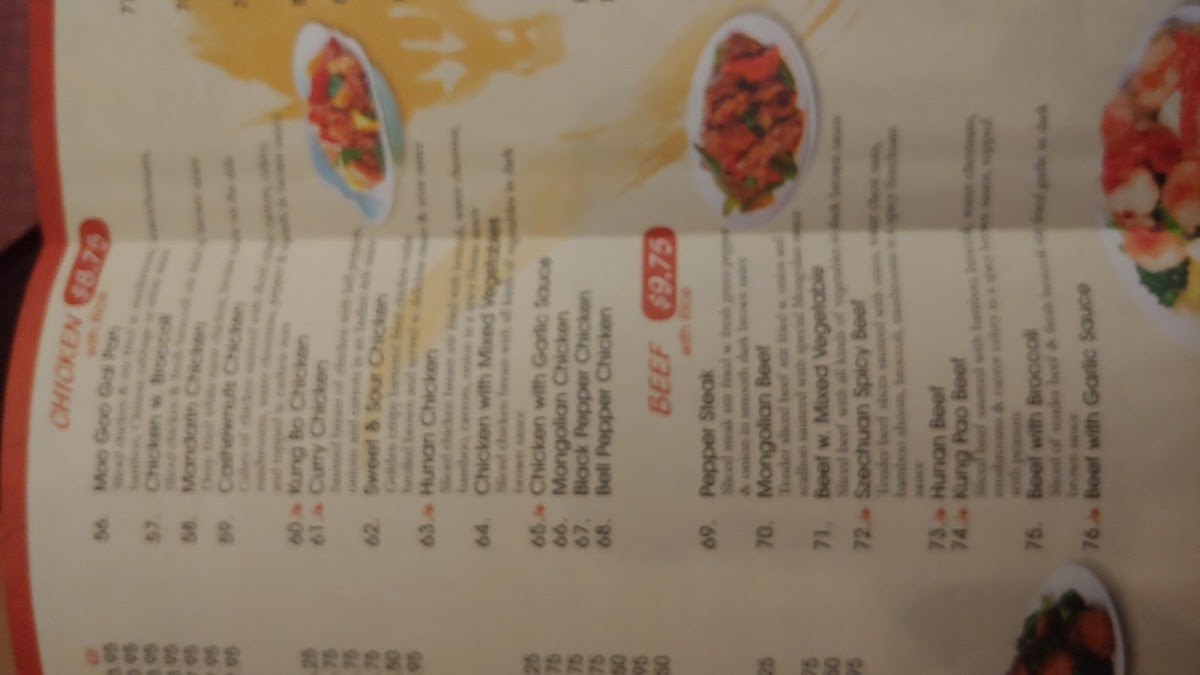 Lin's Chinese Buffet Menu - Image 3